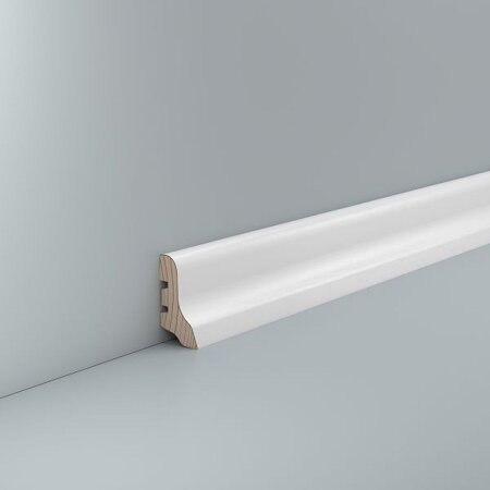 Laminatleiste Hüllhorst 20x40 Esche weiß lackiert