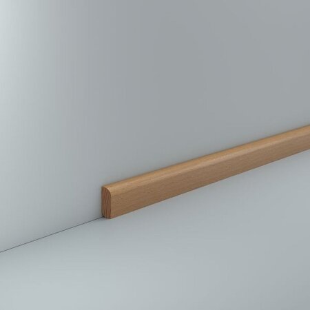 Vorsatzleiste Buche 8x22 lackiert Much