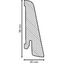 Parkettleiste Alsfeld 20x58 Ahorn lackiert