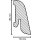 Parkettleiste Herbstein 19x38 Kirsche lackiert