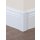 Sockelleisten Turm 22x22x118 in RAL 9016 Holz lackiert