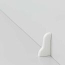 Endkappe rechts 20x40 für Laminatleiste Alb