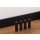 Sockelleisten Ecken 18x18x82 mm Optik Schwarz