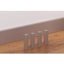Sockelleisten Ecken 18x18x82 mm Optik Champagner