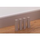 Sockelleisten Eckturm 22x22x98 mm Optik Champagner
