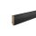 Design-Sockelleiste Etelsen 16x58 Schwarz rechteckig