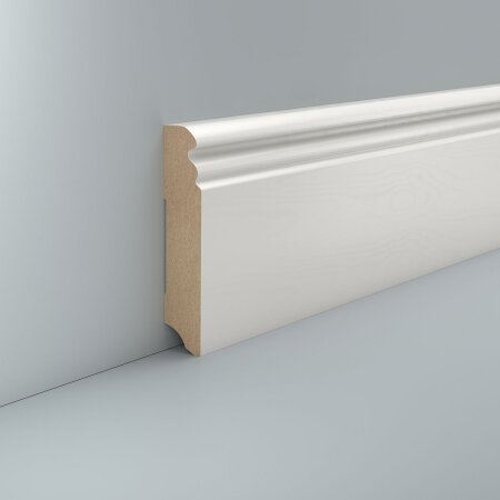 Hamburger Profil Ternitz 19x96 MDF foliert RAL 9010
