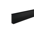 Hartschaumleiste Flen 12x60 Schwarz Dichtlippe