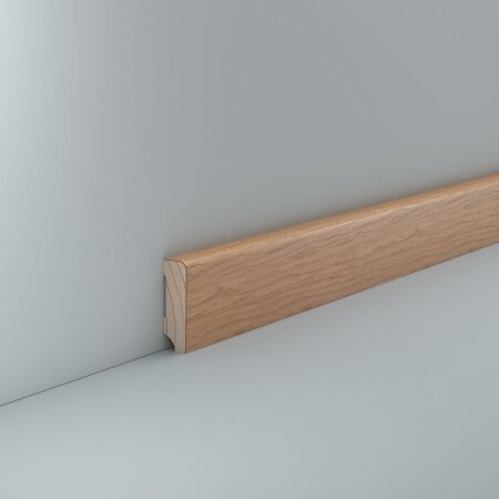 Vorsatzleiste Dolgow 12x40 Echtholz furniert Eiche