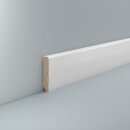 Vorsatzleiste Banteln 12x58 Holz + Starkfolie RAL 9016