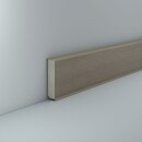 Hartschaumleiste Ennis 12x60 Titan Dichtlippe