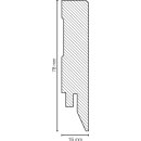 Sockelleiste Feuchtraum Sande 16x78 RAL 9016