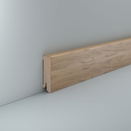 Sockelleiste furniert Senne 16x60 Eiche sandgrau