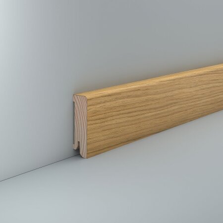 Sockelleiste furniert Lauen 16x60 Eiche Rohholzoptik