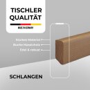 Massivholzleiste Schlangen 16x40 Buche lackiert