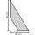 Deckenleiste Düren 25x40 Buche lackiert RAL 9010