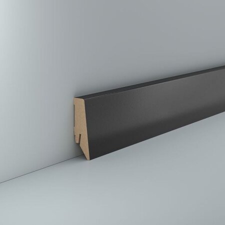 Sockelleiste Eschbach 18x58 Hochglanz anthrazit