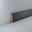 Sockelleiste Nied 18x58 MDF foliert Schwarz