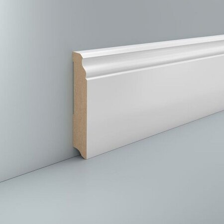 Hamburger Profil Hummelsbüttel 16x100 MDF foliert RAL 9016