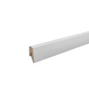 Sockelleiste Weißenburg 15x40 MDF foliert Hochglanz weiß