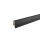 Sockelleiste Weilheim 15x40 MDF foliert Hochglanz anthrazit