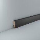 Sockelleiste Roth 15x40 MDF foliert Schwarz