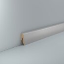 Sockelleiste Regen 15x40 MDF foliert Silbergrau