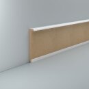 Einklebe Sockelleiste Rummelsburg 13x81 Weiß