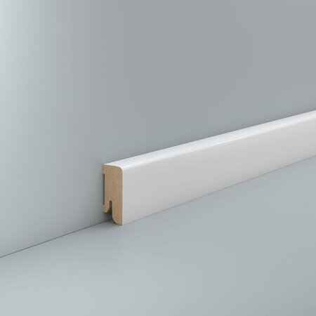 Fußleiste Wenden 16x40 MDF foliert RAL 9016