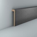 Abdeckleiste Fliesensockel Heiligensee 19x96 Stahl dunkel