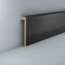 Abdeckleiste Fliesensockel Tegel 19x96 Schwarz