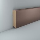 Sockelleiste Haselhorst 19x96 Bronze abgerundet