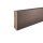 Sockelleiste Haselhorst 19x96 Bronze abgerundet