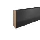 Sockelleiste Wilmersdorf 19x96 Schwarz abgerundet