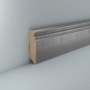 Sockelleiste Altenwerder 19x80 Stahl natur profiliert