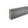 Sockelleiste Altenwerder 19x80 Stahl natur profiliert