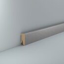 Sockelleiste Windeck 16x40 MDF Aluminium Dekor