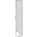 Fußleiste Greifenstein 19x115 MDF foliert RAL 9016