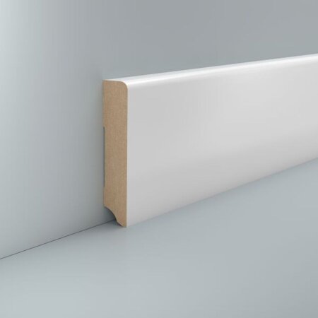 Fußleiste Kirchheim 19x96 MDF foliert RAL 9016