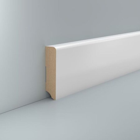 Fußleiste Merenberg 19x80 MDF foliert RAL 9016
