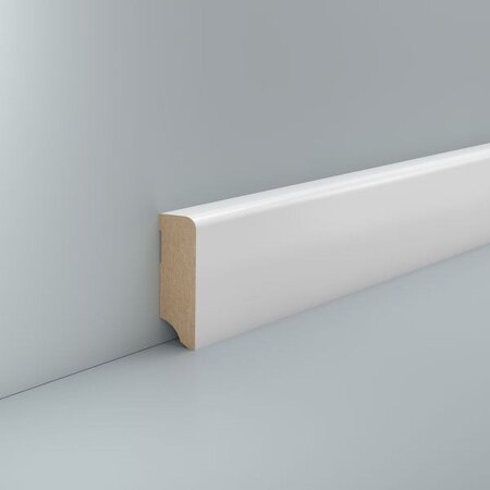 Fußleiste Korbach 19x58 MDF foliert RAL 9016