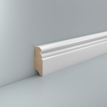 Hamburger Profil Wandsbek 19x58 MDF foliert RAL 9016