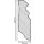 Hamburger Profil Wandsbek 19x58 MDF foliert RAL 9016