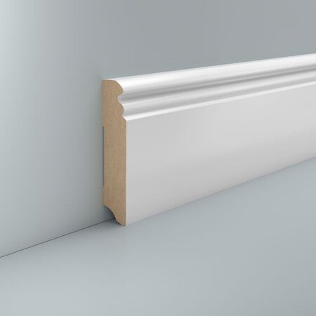 Hamburger Profil Lokstedt 19x96 MDF foliert RAL 9016