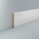 Fußleiste Allmus 10x80 MDF foliert RAL 9016