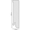 Parkett Leiste Petersberg 18x80 Buche gedämpft lackiert