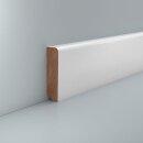 Massivholzleiste Lohhof 20x80 Buche lackiert RAL 9010