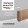Sockelleiste Martinsried 20x80 Eiche lackiert