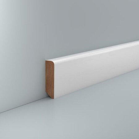 Massivholzleiste Oberdill 16x58 Buche lackiert RAL 9010