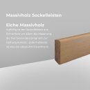 Massivholzleiste Asel 16x58 Eiche unbehandelt